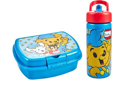 lunch box and water bottle